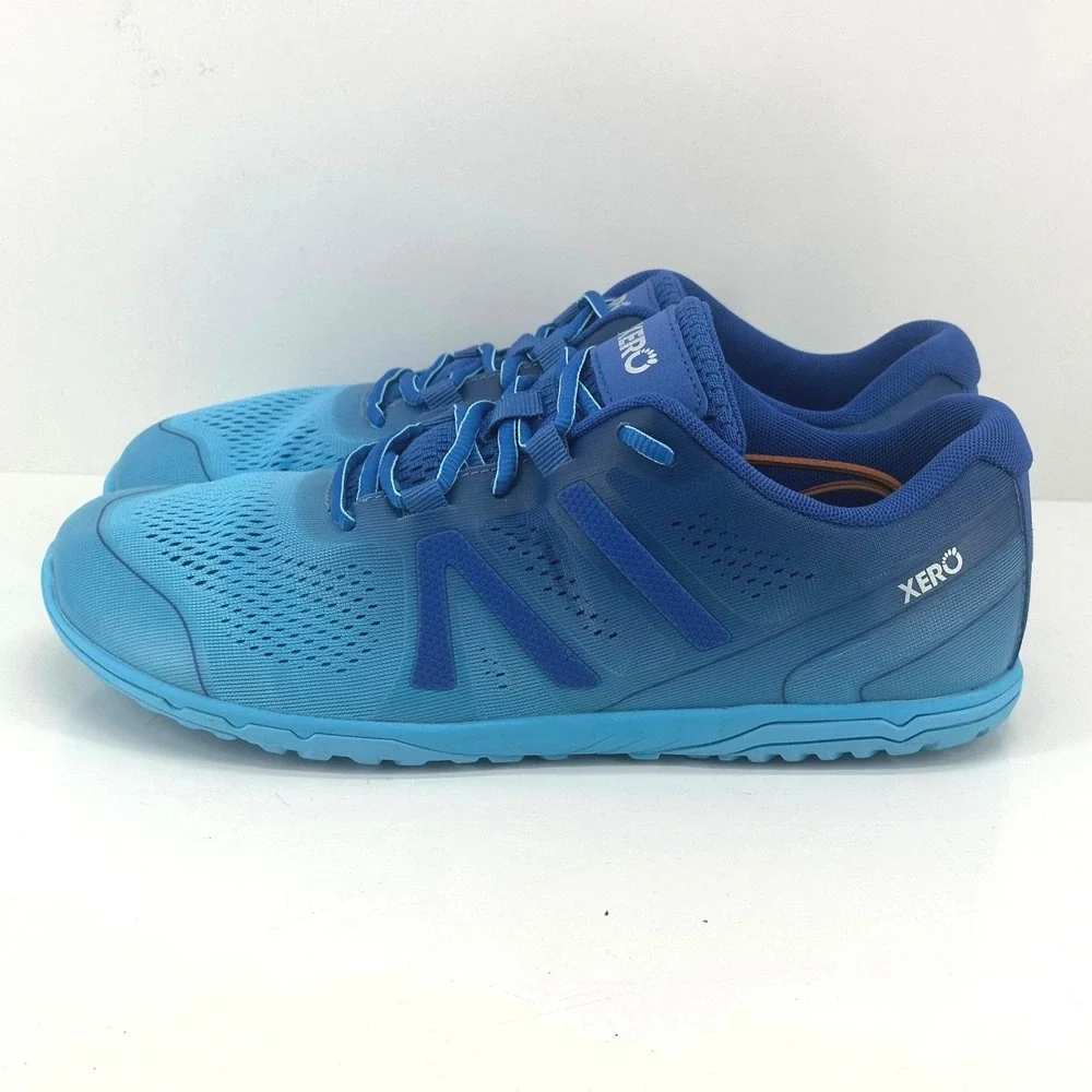 Xero HFS II Shoes Men's 9 Running Sneakers Blue Minimalist Barefoot CrossFit